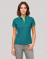 Contrast Placket Polo
