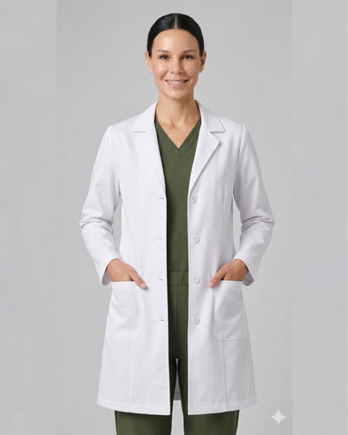 The Avery Classic Tailored Lab Coat
